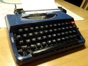 [Meine alte Schreibmaschine]
